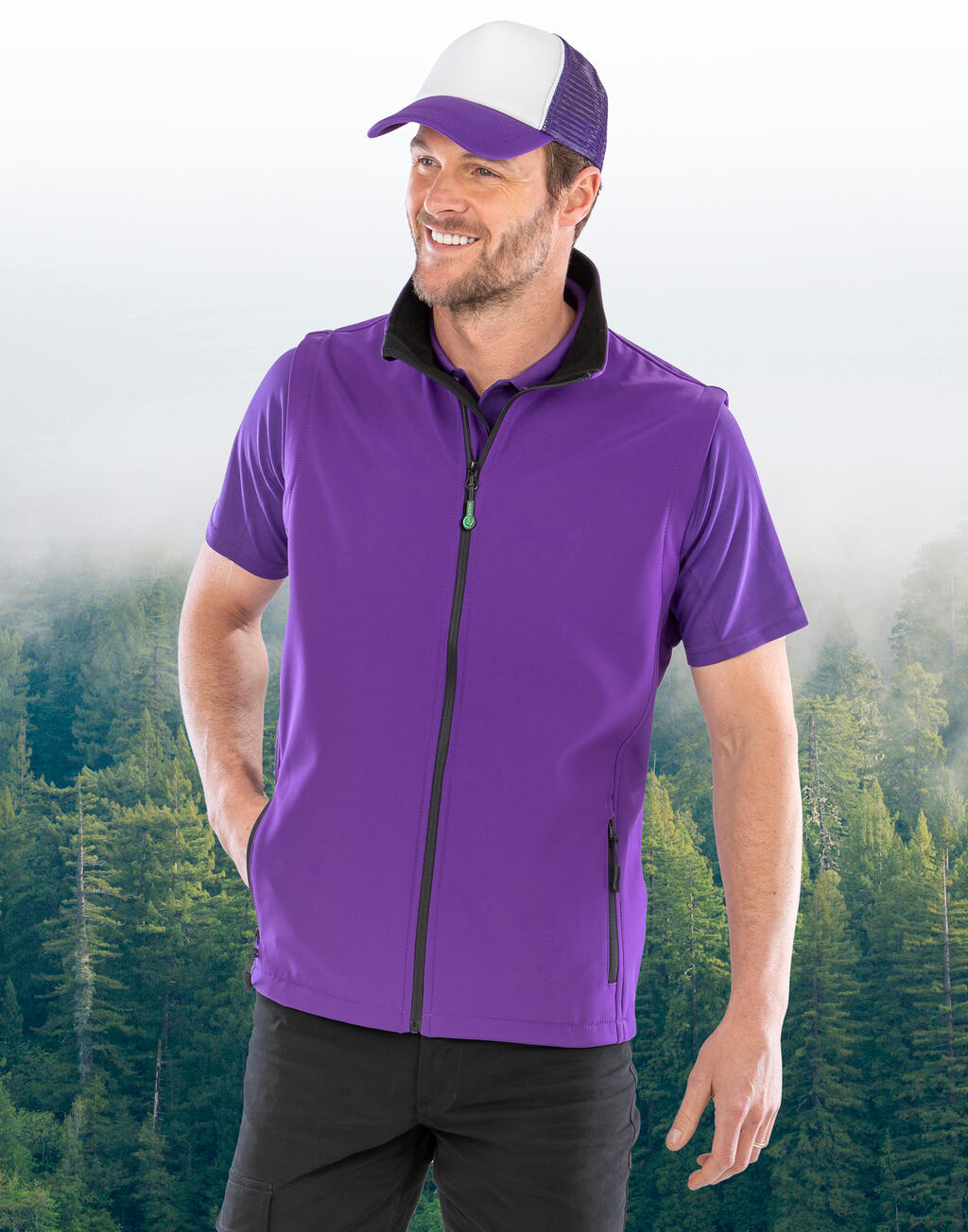 Men's Printable Softshell Bodywarmer 14 Men's Printable Softshell Bodywarmer – Bild 14