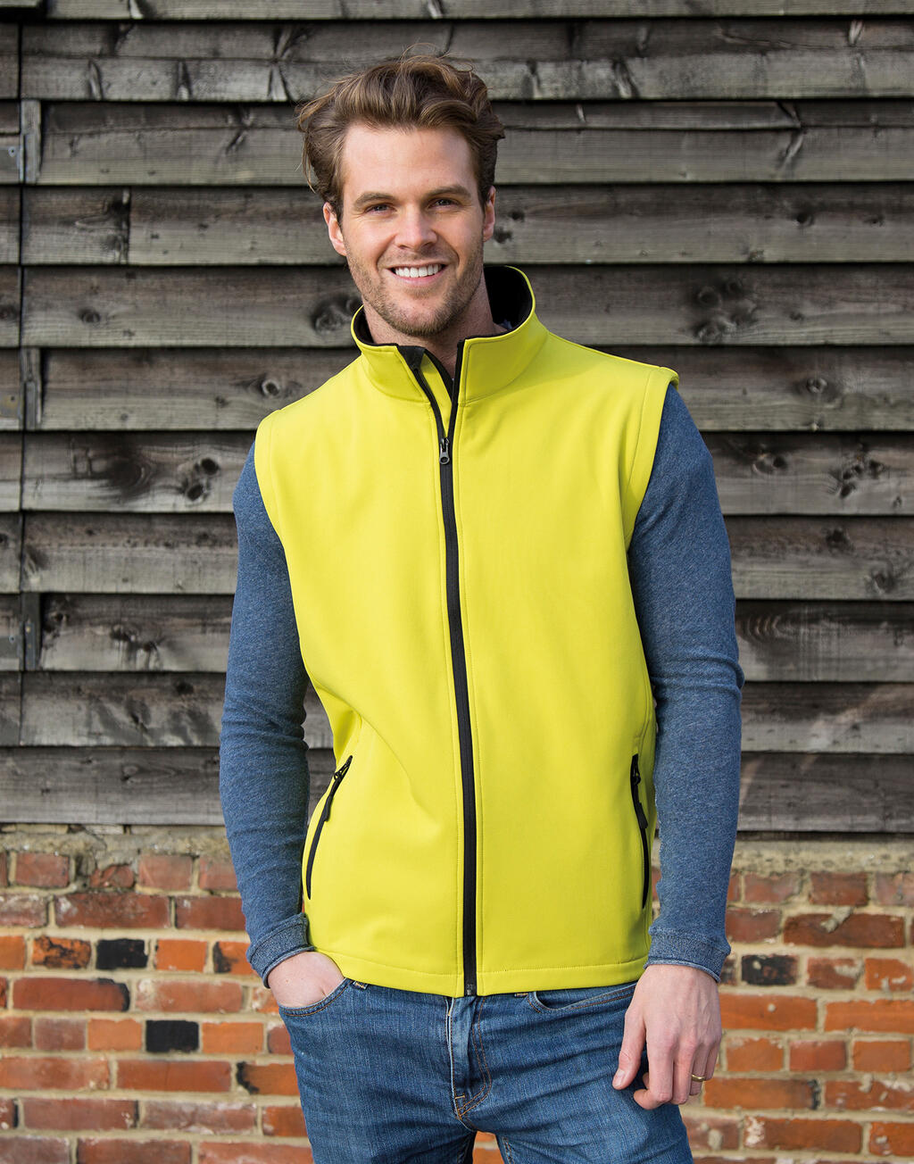 Men's Printable Softshell Bodywarmer 13 Men's Printable Softshell Bodywarmer – Bild 13