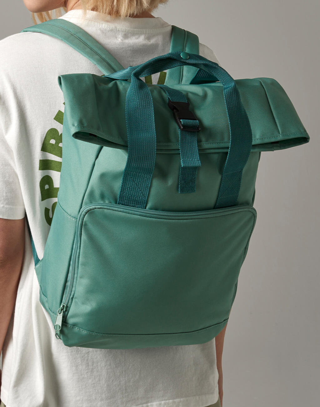 Recycled Twin Handle Roll-Top Backpack 11 Recycled Twin Handle Roll-Top Backpack – Bild 11