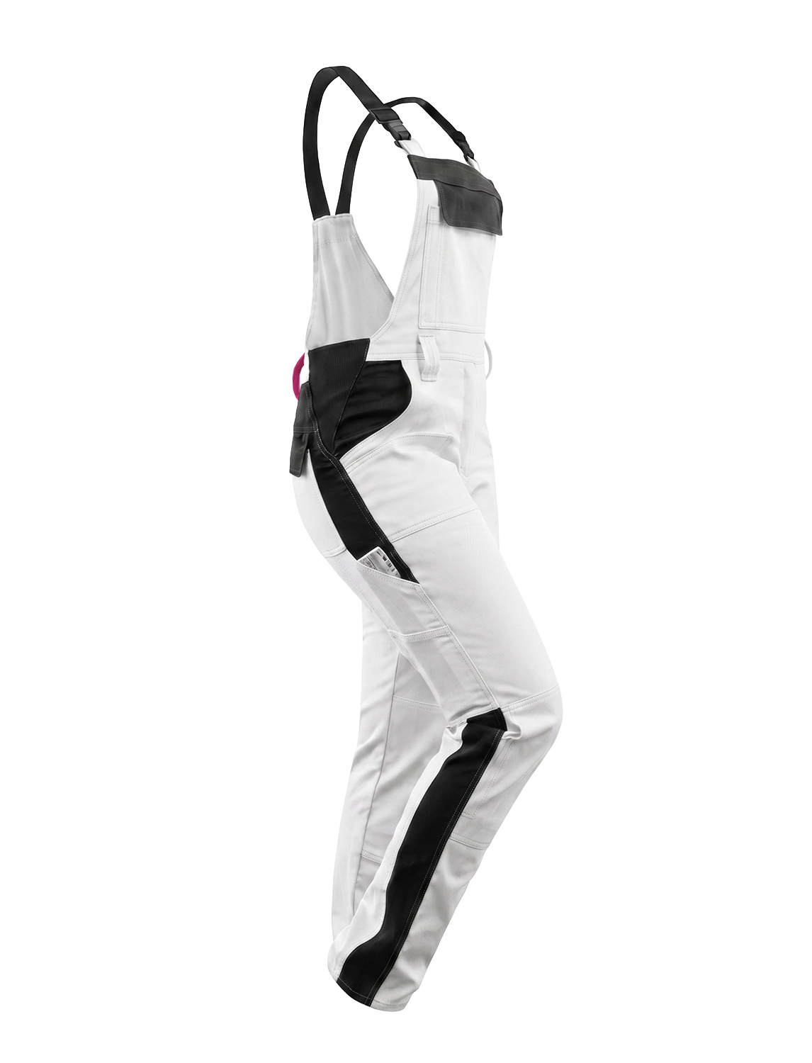 StrongAnt Malerlatzhose Damen stretch strong Baumwolle mit Kniepolstertaschen 1 StrongAnt Malerlatzhose Damen stretch strong Baumwolle mit Kniepolstertaschen
