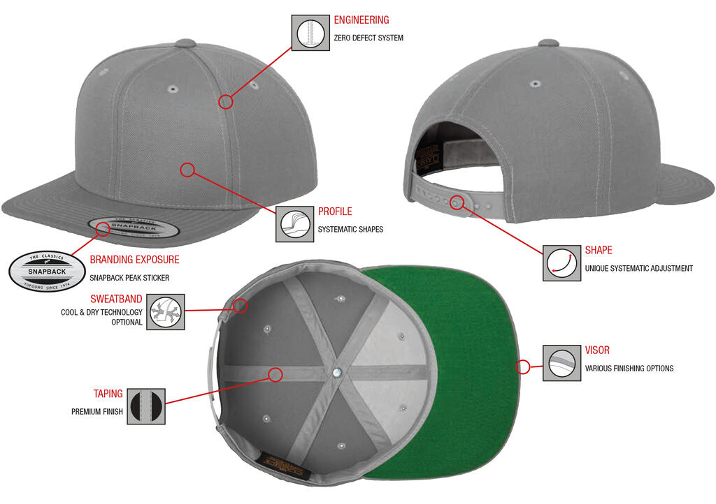 Classic Snapback Cap 31 Classic Snapback Cap – Bild 31